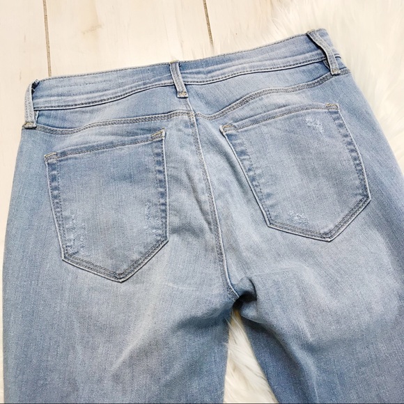 PacSun Light Wash Distressed Jeggings Jeans Skinny - Picture 6 of 9